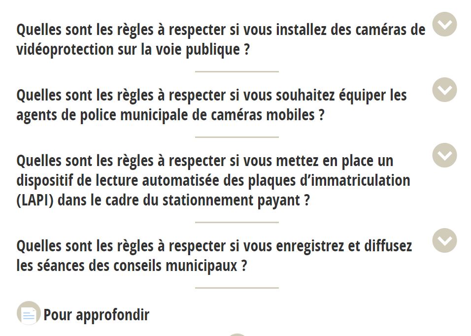 fiche CNIL