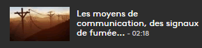 Les moyens de communication, des signaux de fumée au téléphone