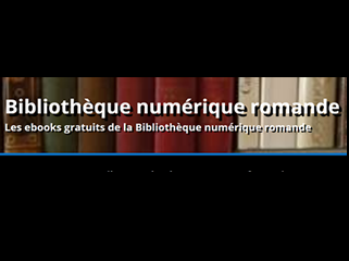 Bibliothèque numérique romande