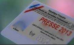 carte de presse